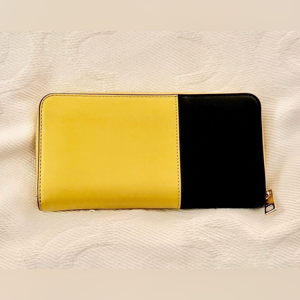 Furla Leather Colorblock Zip Wallet - Picture 2 of 8